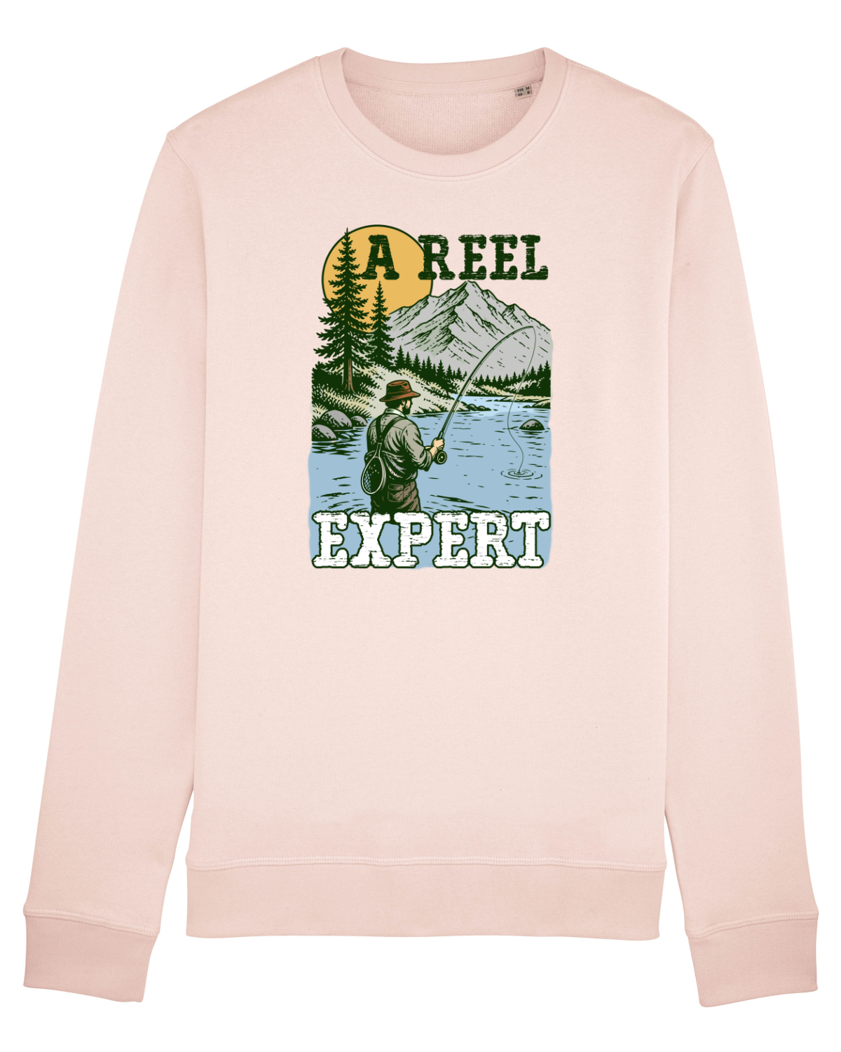 Bluză mânecă lungă Unisex Rise Candy Pink