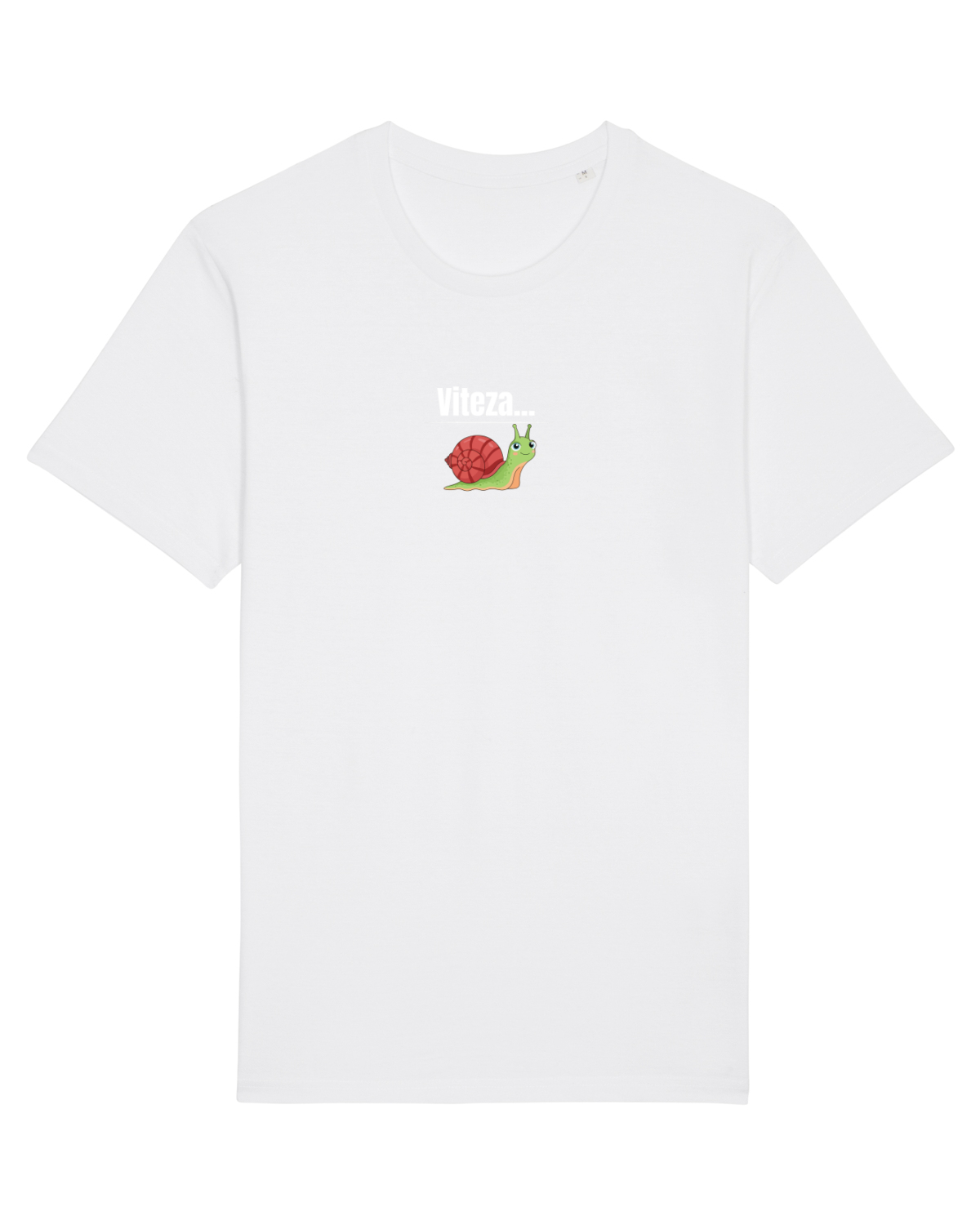 Tricou mânecă scurtă Unisex Rocker White