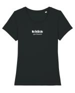 Nu întârziu...apar dramatic  Tricou mânecă scurtă guler larg fitted Damă Expresser