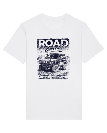 Road Closed? Tricou mânecă scurtă Unisex Rocker