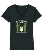 Lazy Panda Nursery – Plante care cresc aproape singure Tricou mânecă scurtă guler V Damă Evoker