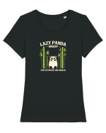 Lazy Panda Nursery – Plante care cresc aproape singure Tricou mânecă scurtă guler larg fitted Damă Expresser