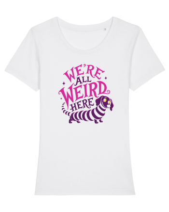 We’re All Weird Here – Cățel ciudat și adorabil White