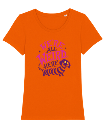 We’re All Weird Here – Cățel ciudat și adorabil Bright Orange