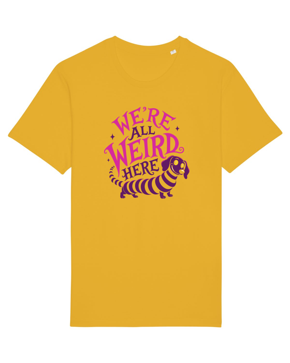 Tricou mânecă scurtă Unisex Rocker Spectra Yellow