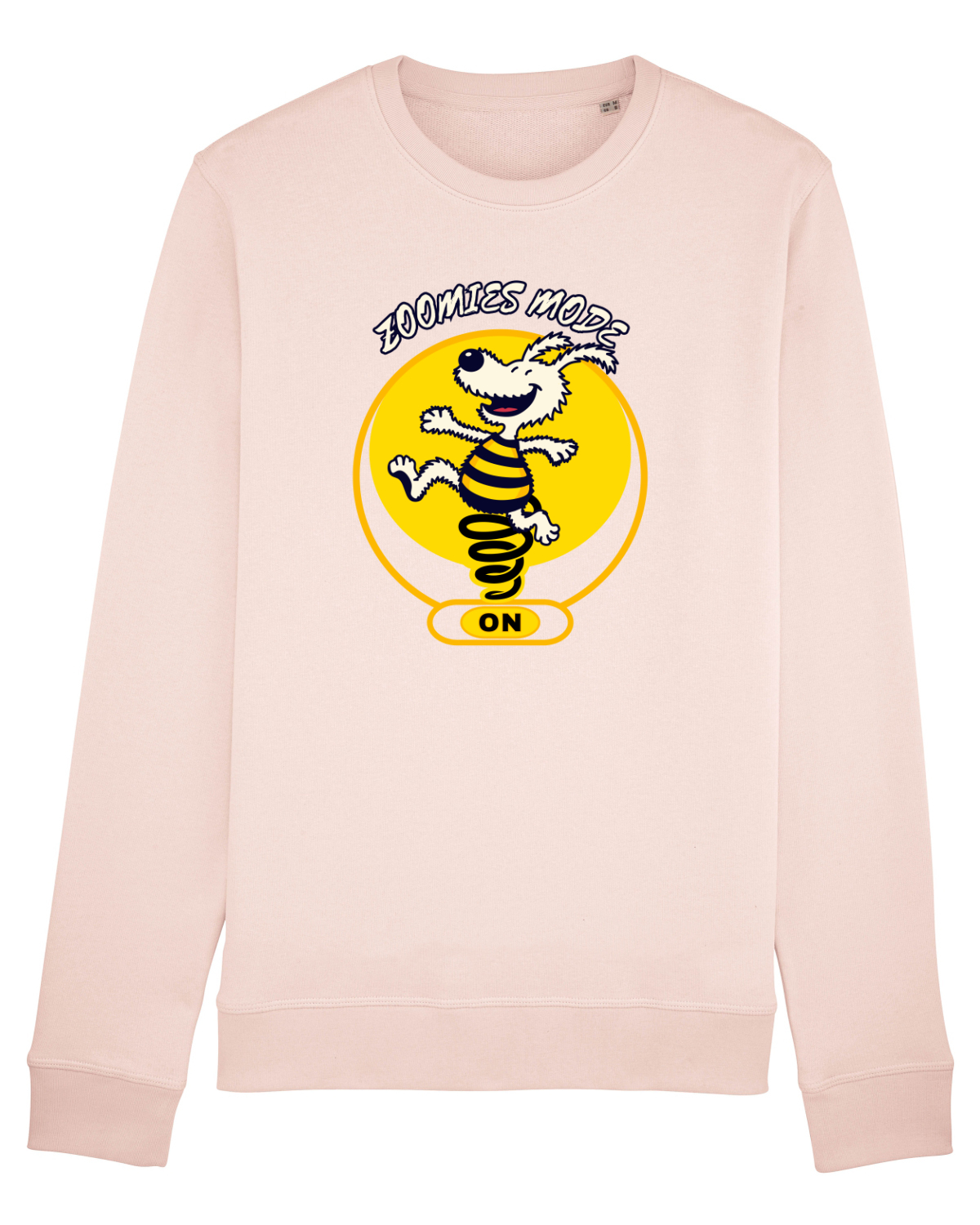 Bluză mânecă lungă Unisex Rise Candy Pink