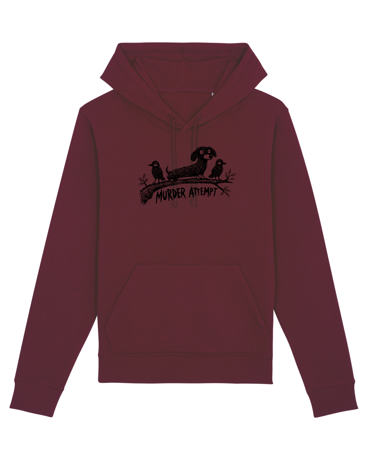 Hanorac Unisex Drummer Burgundy