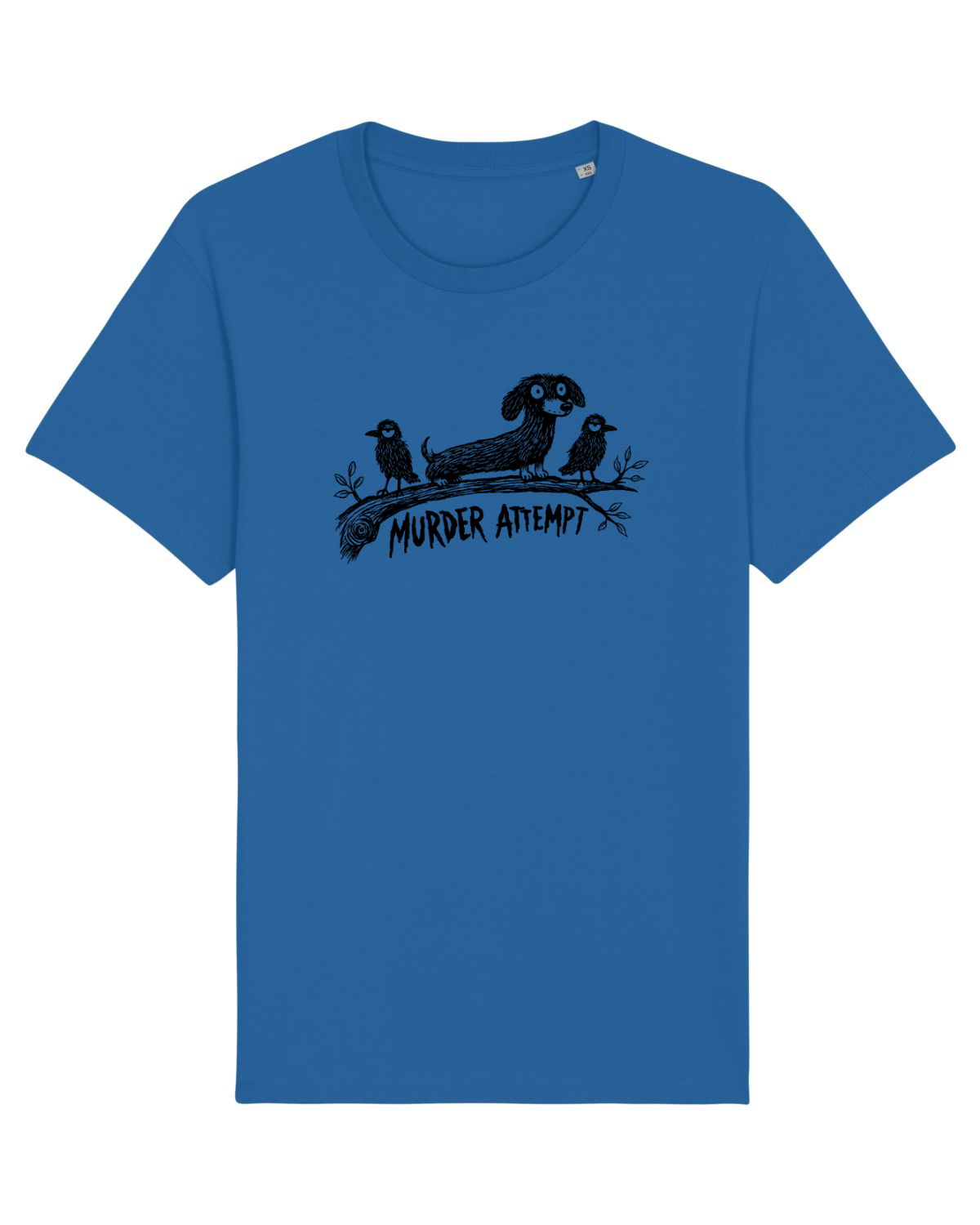 Tricou mânecă scurtă Unisex Rocker Royal Blue