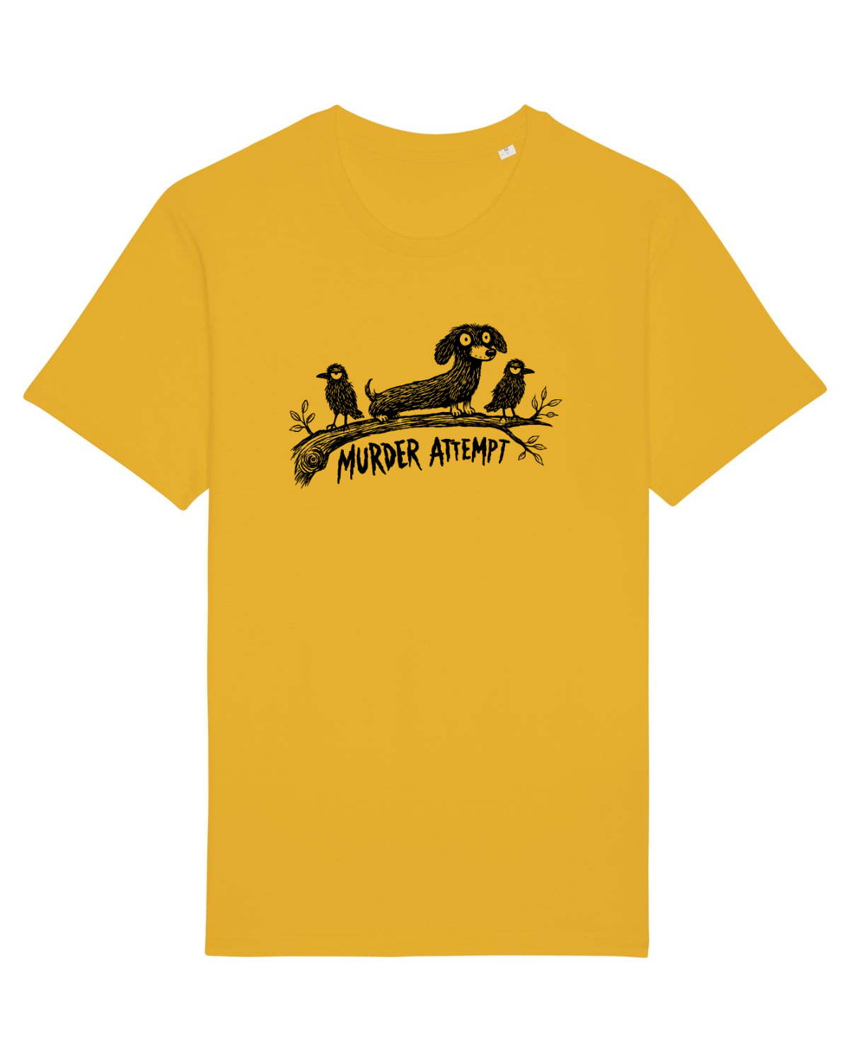Tricou mânecă scurtă Unisex Rocker Spectra Yellow