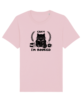 Can’t I’m Booked – Pisică iubitoare de cărți Tricou mânecă scurtă Unisex Rocker