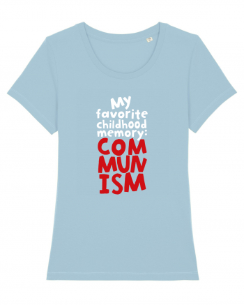 My favourite childhood memory: Communism (white) Sky Blue