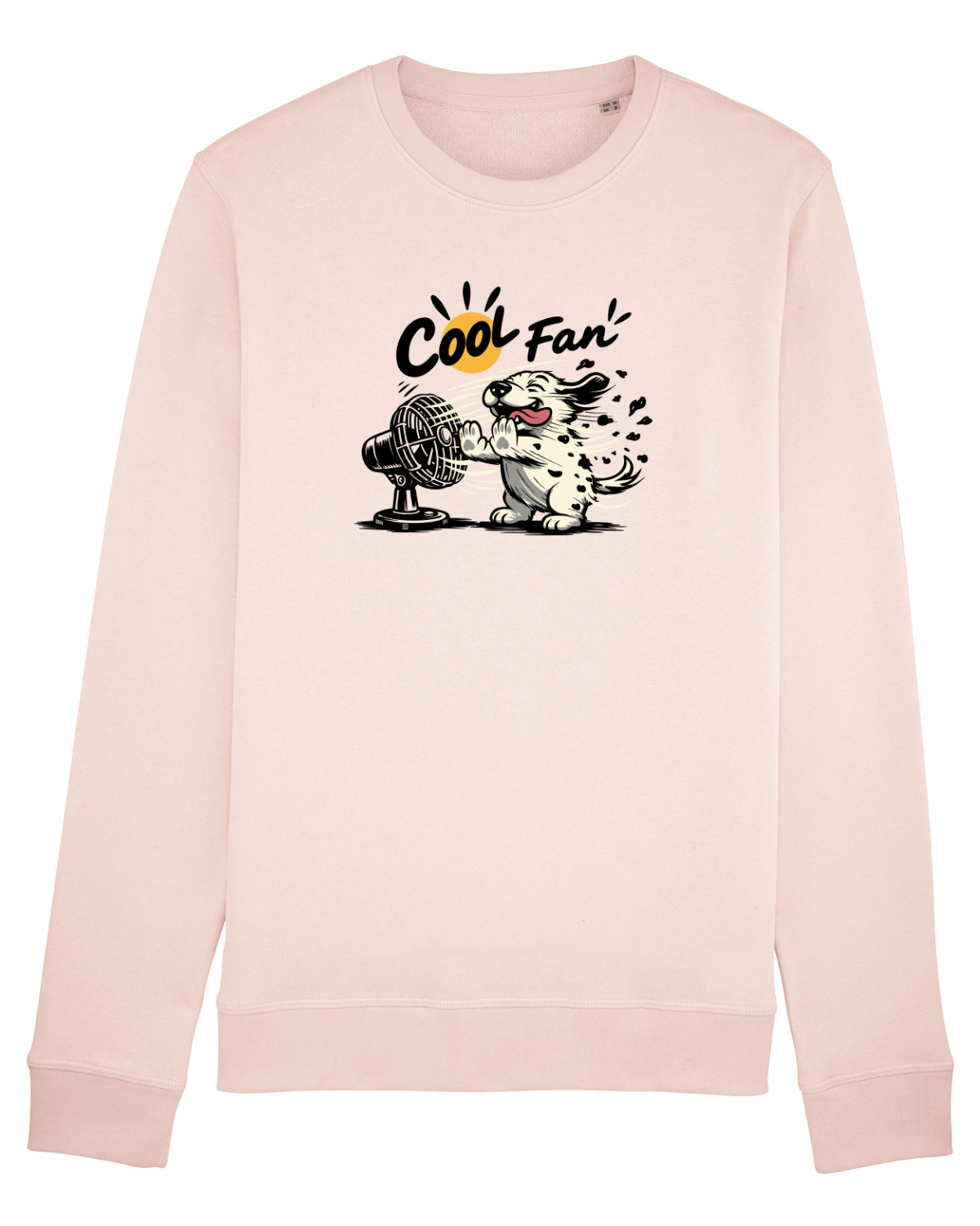 Bluză mânecă lungă Unisex Rise Candy Pink
