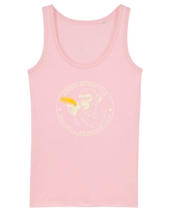 Banana Defense Club – Maimuță funny cu banană Cotton Pink