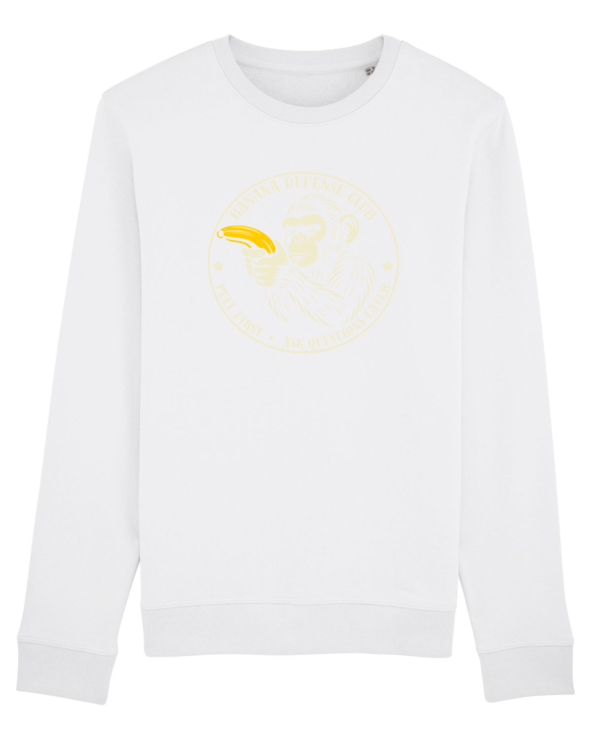 Bluză mânecă lungă Unisex Rise White