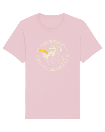 Banana Defense Club – Maimuță funny cu banană Cotton Pink
