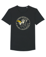 Banana Defense Club – Maimuță funny cu banană Tricou mânecă scurtă guler larg Bărbat Skater
