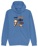 I Don’t Like Your Playlist – Maimuță amuzantă cu mesaj funny Hanorac cu fermoar Unisex Connector