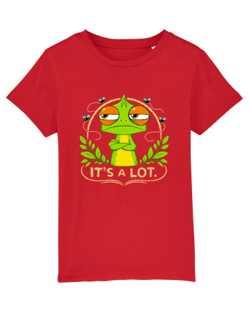 It’s A Lot – Șopârlă sarcastică și obosită Red