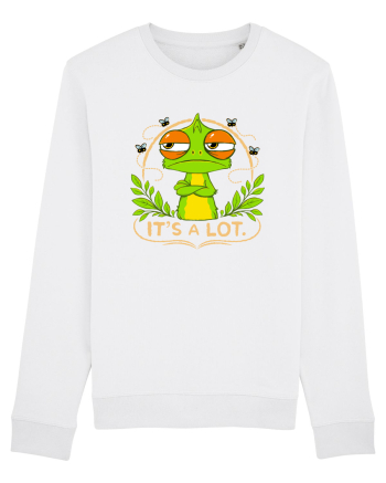 It’s A Lot – Șopârlă sarcastică și obosită White