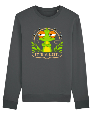 It’s A Lot – Șopârlă sarcastică și obosită Anthracite