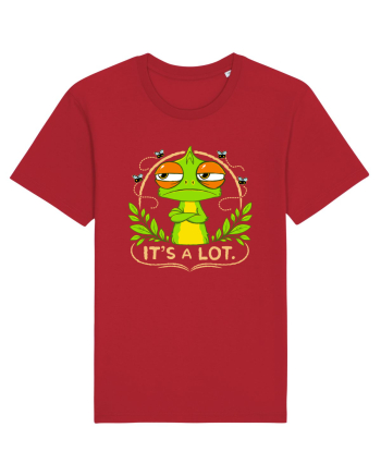 It’s A Lot – Șopârlă sarcastică și obosită Red
