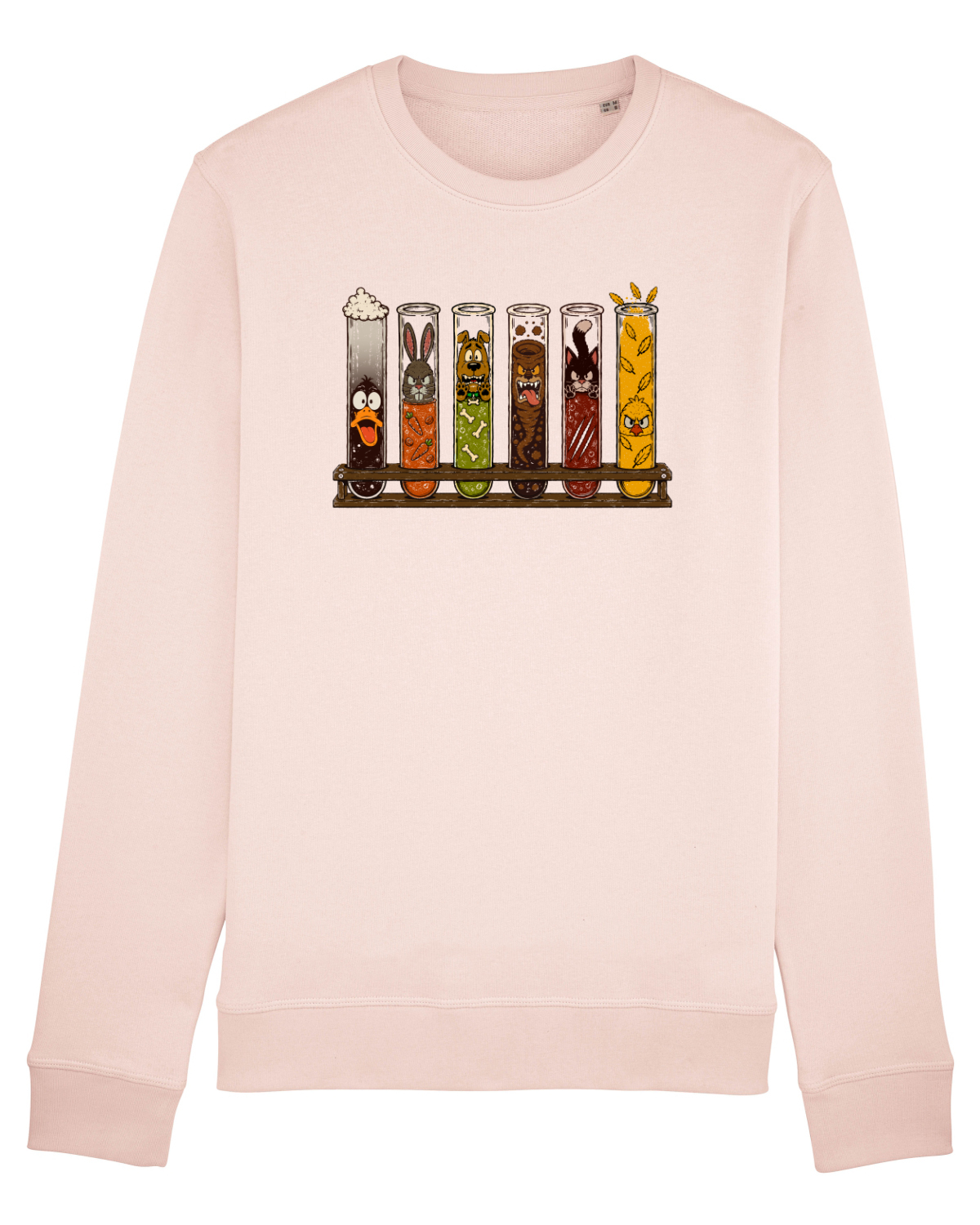 Bluză mânecă lungă Unisex Rise Candy Pink