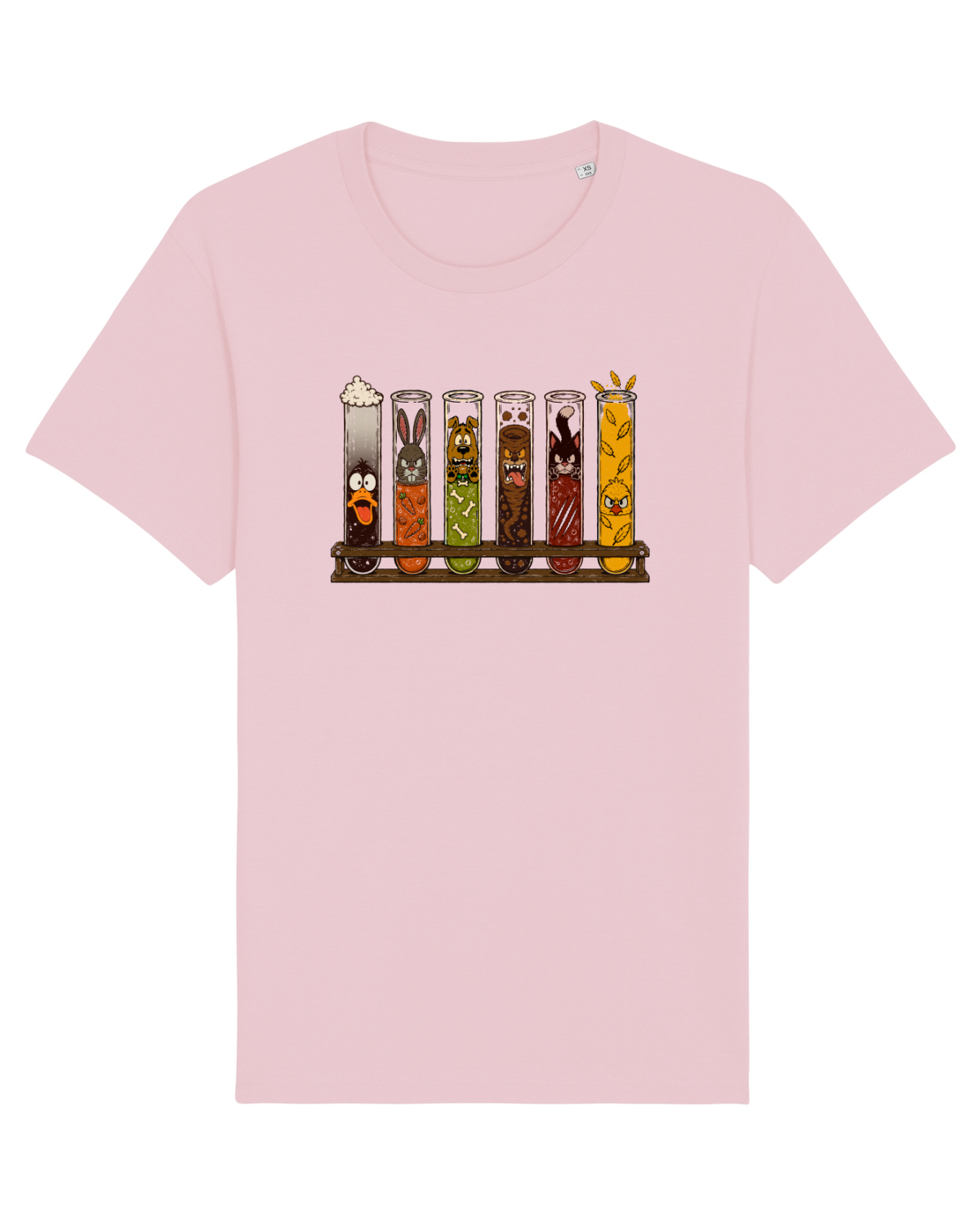 Tricou mânecă scurtă Unisex Rocker Cotton Pink