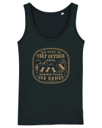 We Used To Stay Outside – Funny Dinosaur Retro Shirt Maiou Damă Dreamer