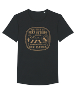 We Used To Stay Outside – Funny Dinosaur Retro Shirt Tricou mânecă scurtă guler larg Bărbat Skater