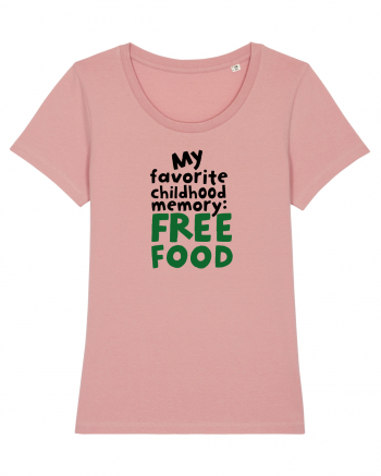 My favourite childhood memory: Free Food (black) Canyon Pink