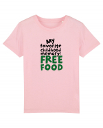 My favourite childhood memory: Free Food (black) Tricou mânecă scurtă  Copii Mini Creator