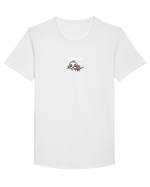 Do not disturb  Tricou mânecă scurtă guler larg Bărbat Skater