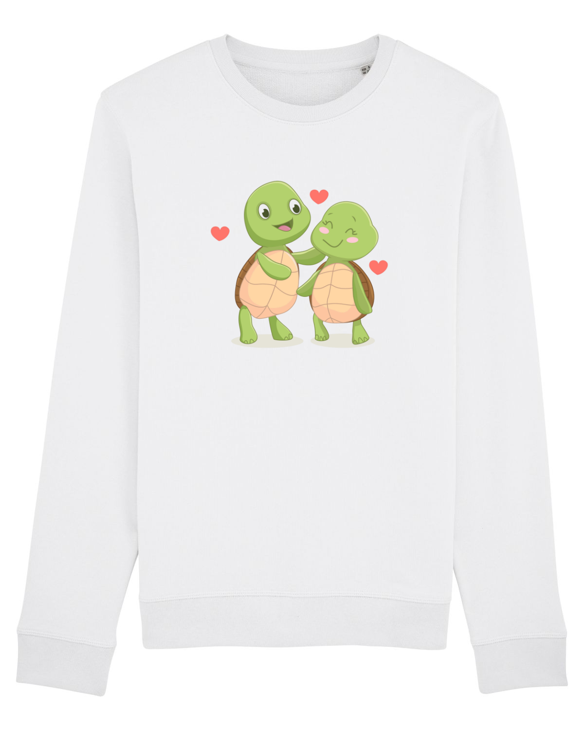 Bluză mânecă lungă Unisex Rise White