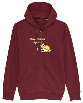 Cute,confuz și fericit  Burgundy