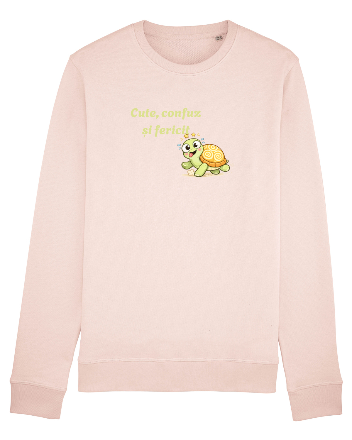 Bluză mânecă lungă Unisex Rise Candy Pink