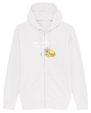 Cute,confuz și fericit  White