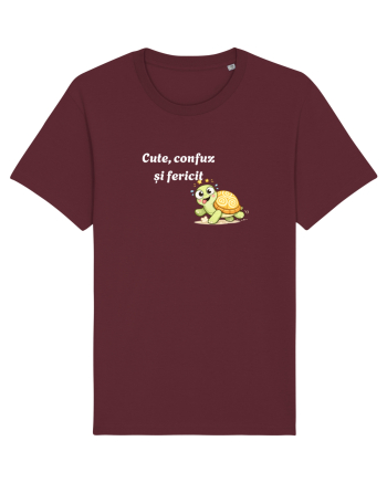 Cute,confuz și fericit  Burgundy