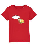 Prea lent pentru dramă  Tricou mânecă scurtă  Copii Mini Creator