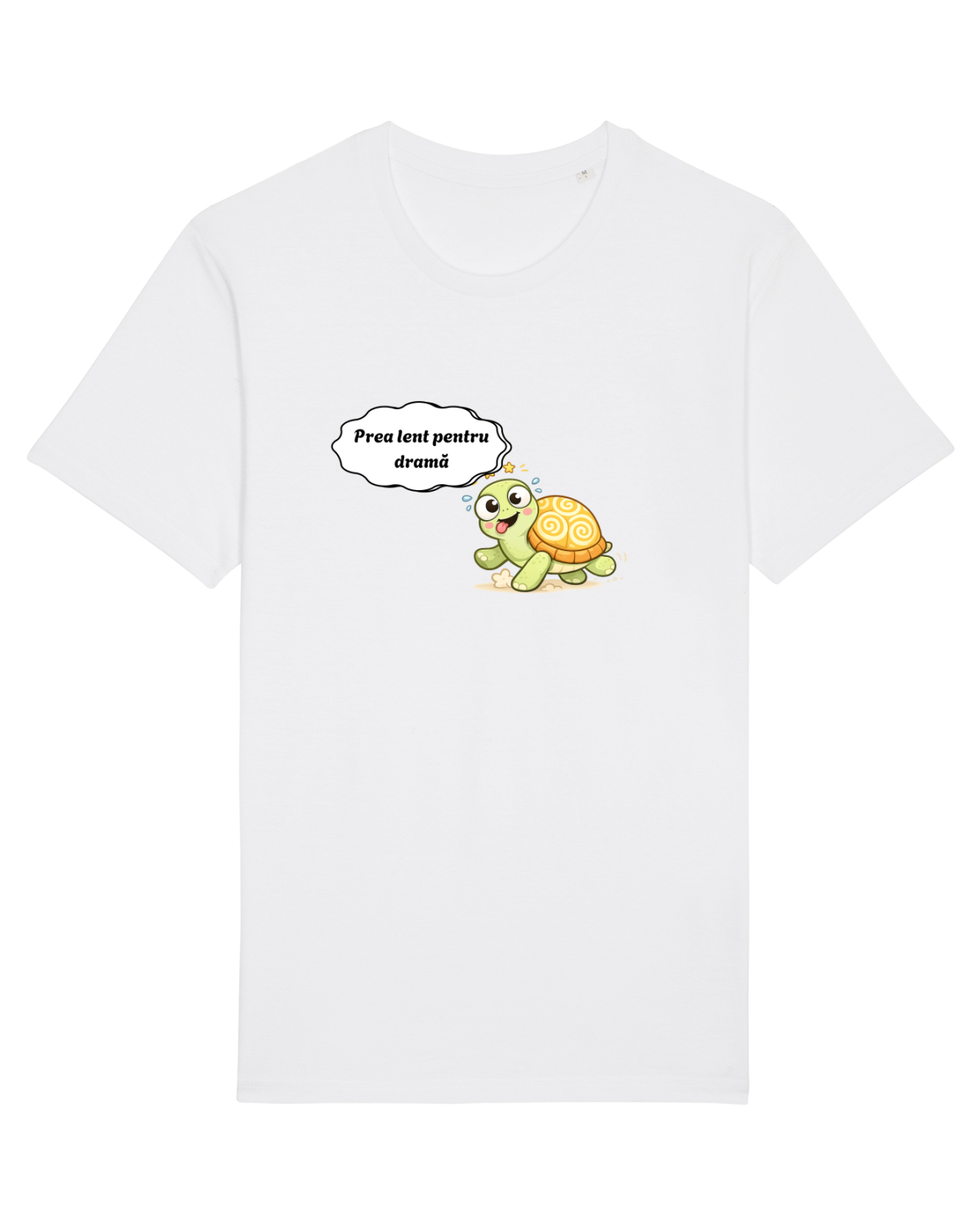 Tricou mânecă scurtă Unisex Rocker White