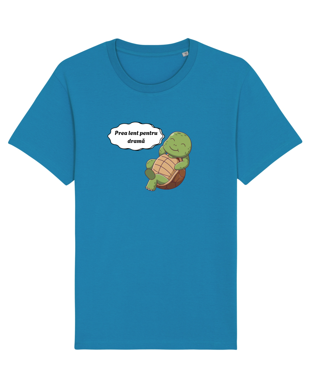 Tricou mânecă scurtă Unisex Rocker Azur