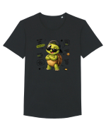 Nu sunt lent, sunt selectiv! Tricou mânecă scurtă guler larg Bărbat Skater