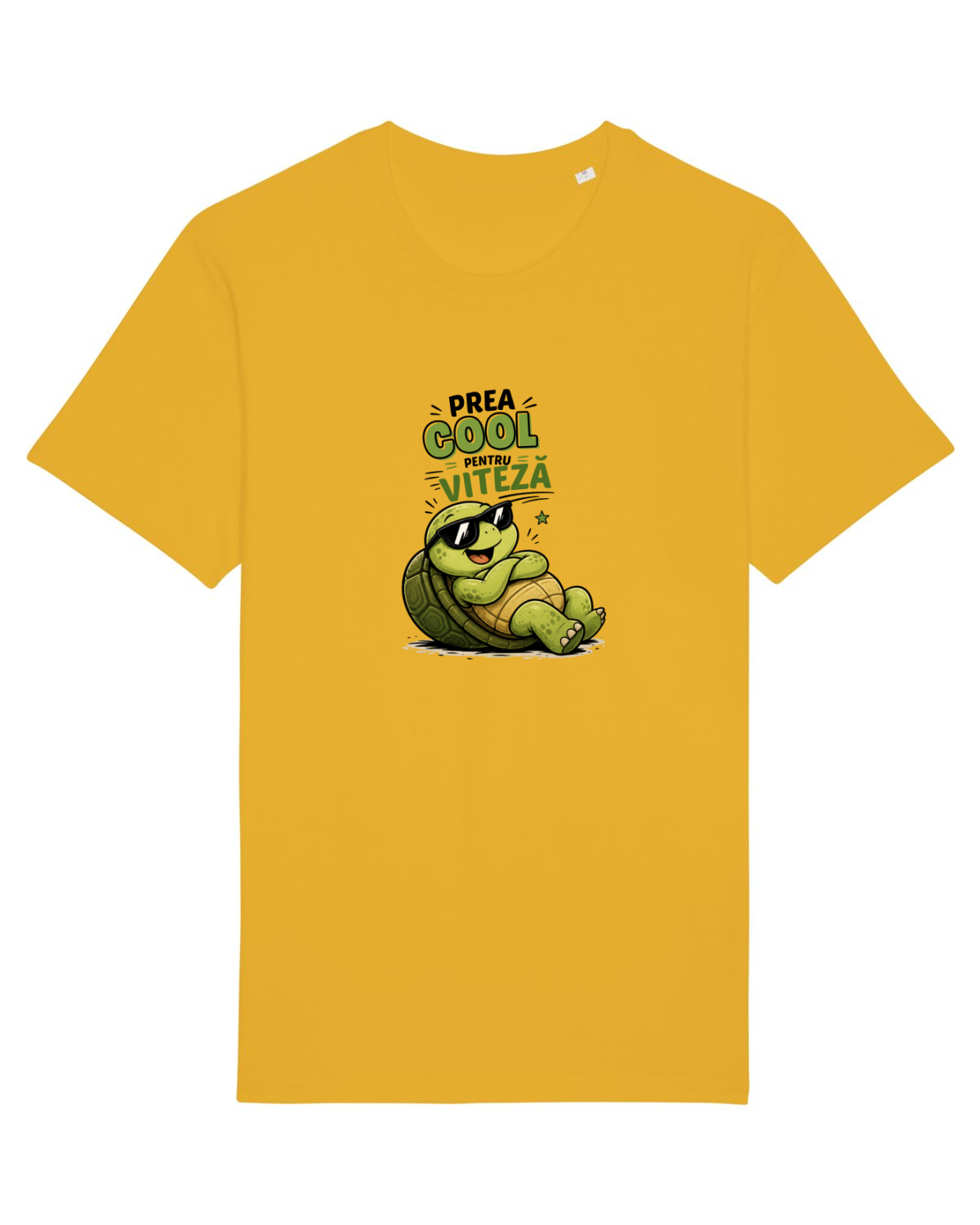 Tricou mânecă scurtă Unisex Rocker Spectra Yellow