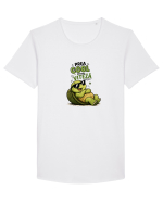 Prea cool pentru viteză! Tricou mânecă scurtă guler larg Bărbat Skater