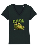 Cool Tricou mânecă scurtă guler V Damă Evoker