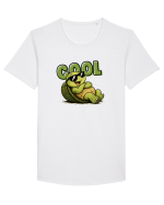 Cool Tricou mânecă scurtă guler larg Bărbat Skater