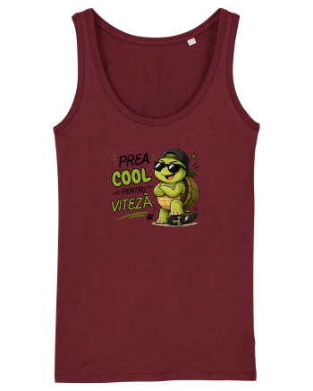 Prea cool pentru viteză! Burgundy