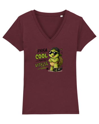 Prea cool pentru viteză! Burgundy