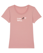 Can't will Tricou mânecă scurtă guler larg fitted Damă Expresser