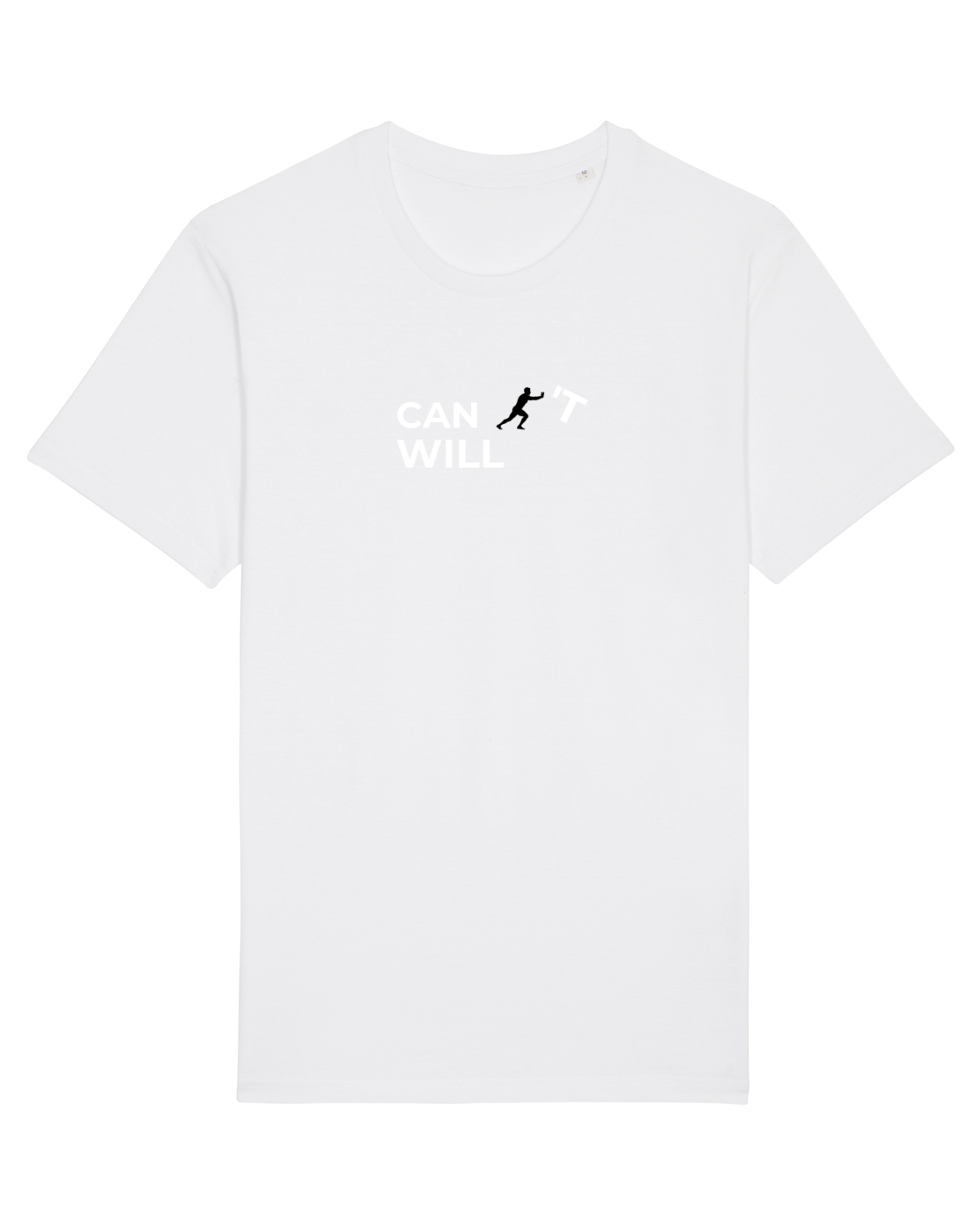 Tricou mânecă scurtă Unisex Rocker White