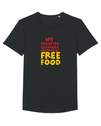 My favourite childhood memory: Free Food (color) Black